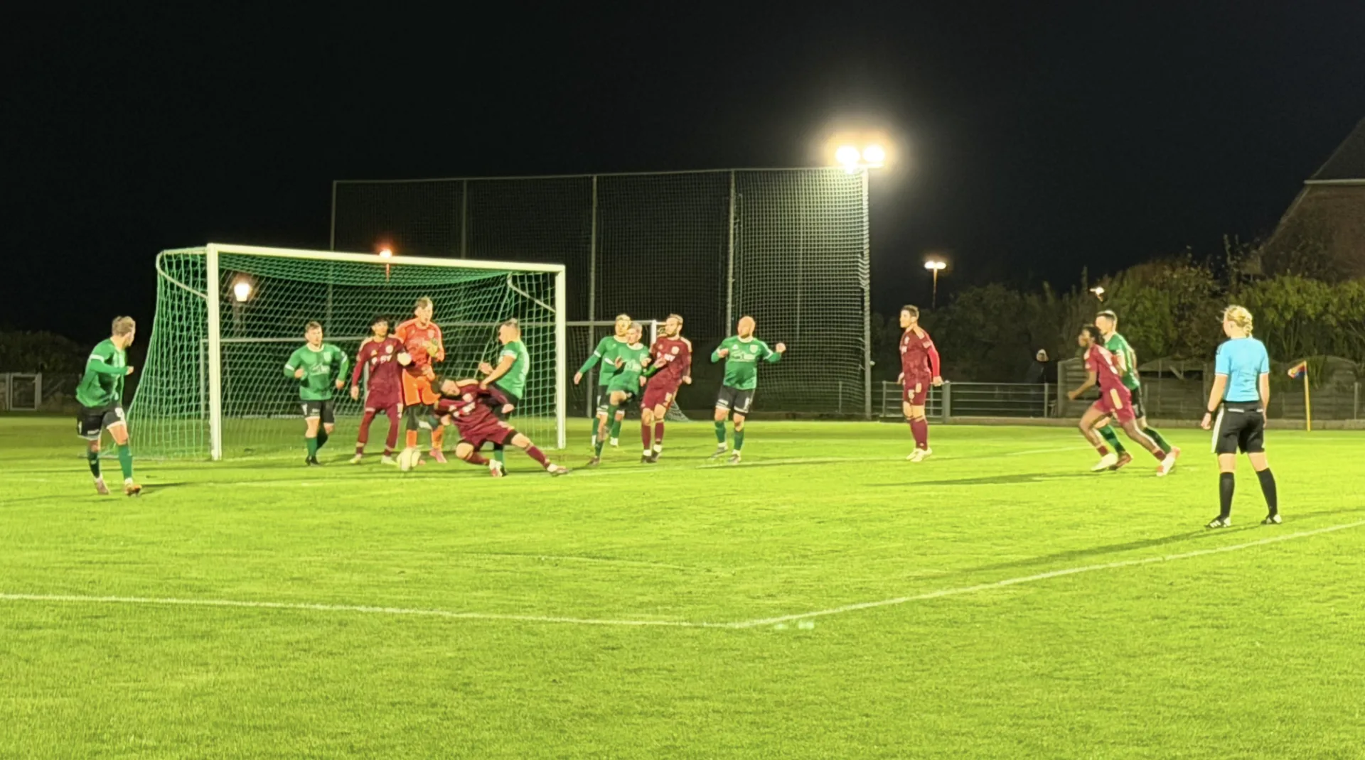 Ein Arm, ein Bein, ein Tor: SC Norddörfer verliert 0:1 gegen den Tabellenführer