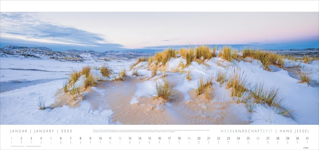 Sylt-Kalender 2025 - Zwischen Kunst, Tradition und digitaler Zeit