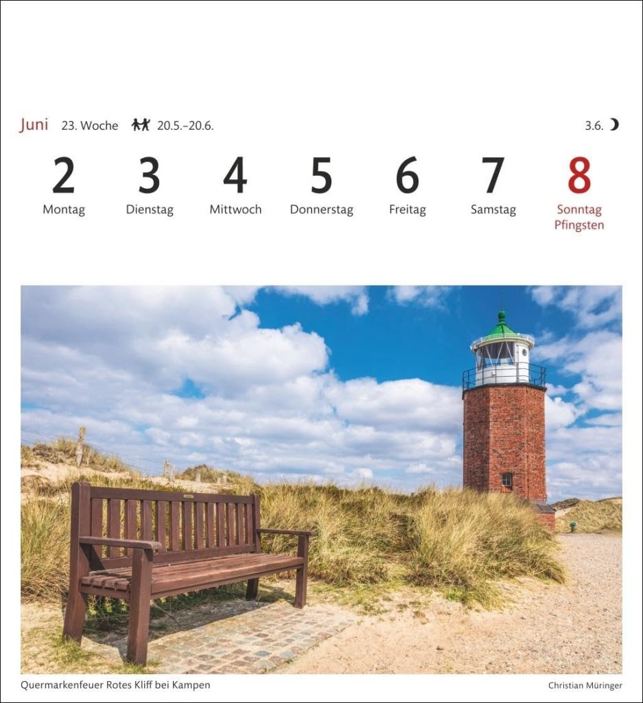 Sylt-Kalender 2025 - Zwischen Kunst, Tradition und digitaler Zeit