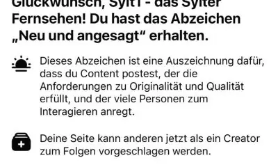 Ausgezeichnete Interaktion: Sylt 1 ist „Neu und Angesagt“ auf Facebook