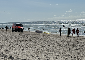 Sylt News. Rettungseinsatz am Wenningstedter Strand