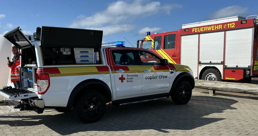 Sylt News. Großeinsatz von Rettungskräften am Wenningstedter Hauptstrand