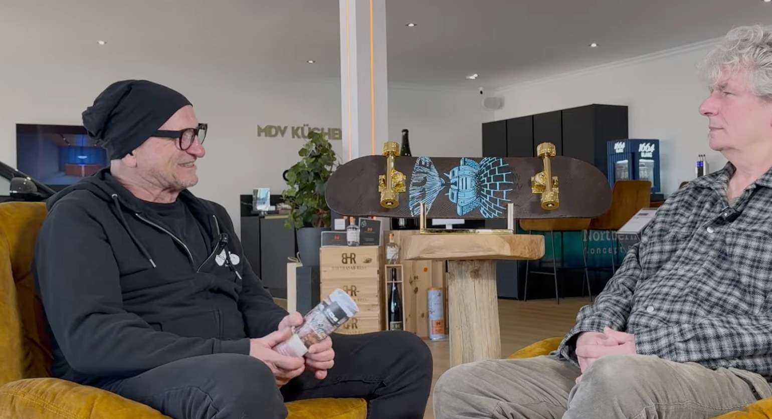 Der Skateboard-Papst auf Sylt im Northern Light Store 44 Titus Dittmann auf Sylt