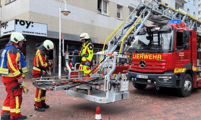 Brand in Mehrfamilienhaus: Großeinsatz der Feuerwehr in Westerland