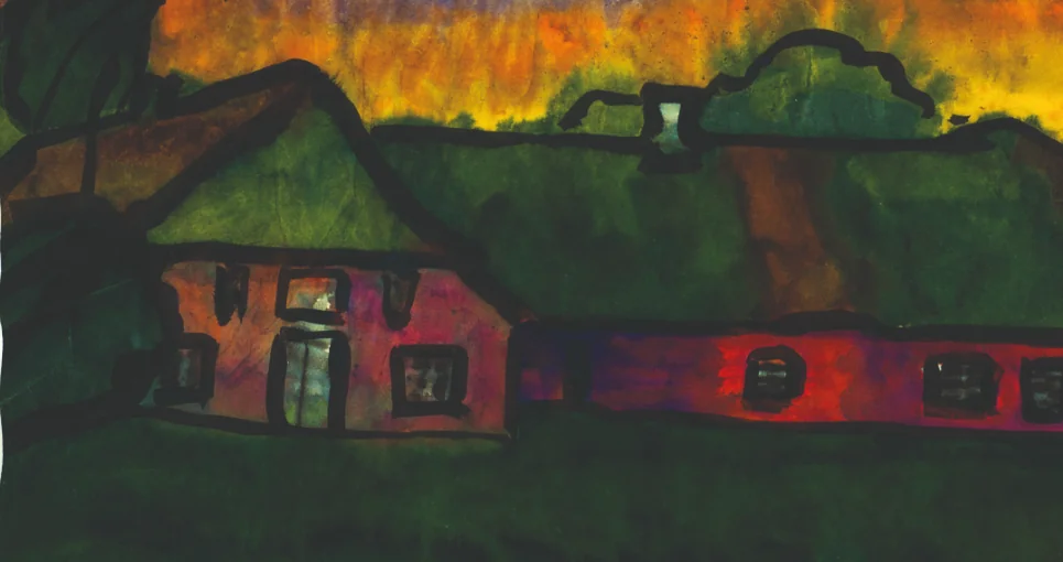 Emil Nolde im Sylt Museum am 27.Juli