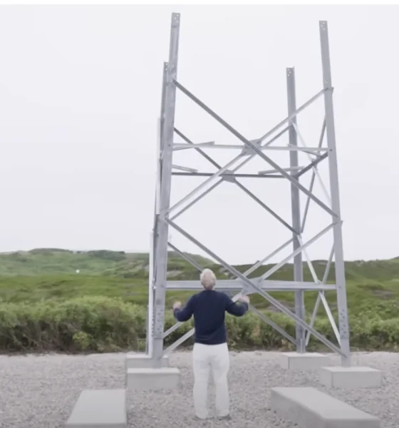 Mysteriöser Riese auf Sylt: Was steckt hinter dem Funkturm am Hörnum K4?