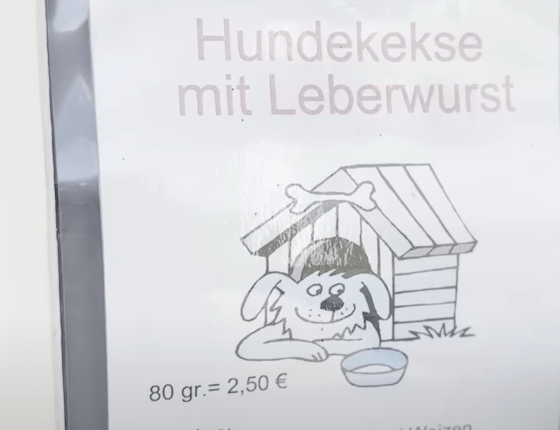 Wir testen Hundekekse vom Baakdeel in Westerland