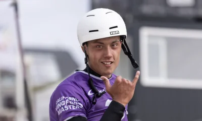 Spektakulärer Auftakt der German Wingfoil Wave Championship auf Sylt