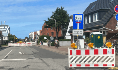 Kjeirstraße in Westerland erneut gesperrt -