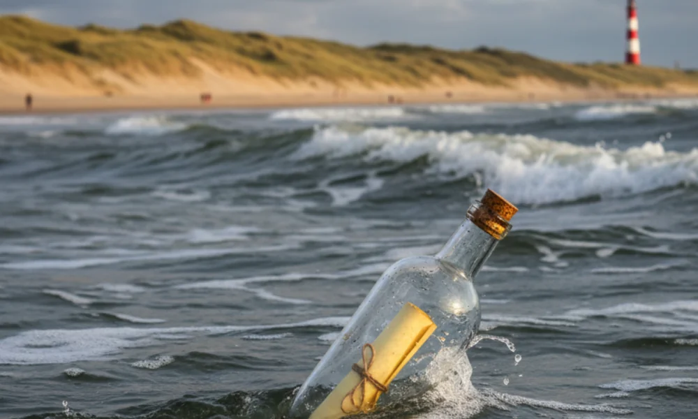 Das Sylt-Chiffre: Wie Künstliche Intelligenz eine 17 Jahre alte Botschaft aus dem Meer entkorkte 74 flaschenpost sylt