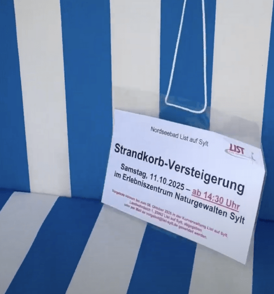 Strandkorb-Wahnsinn auf Sylt: Rekord-Versteigerung in List und großzügige Gratis-Aktion in Braderup