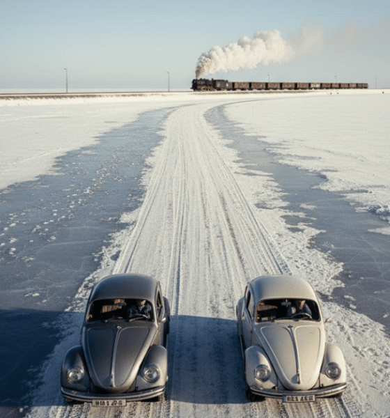 Winterwunder auf Sylt: Vom gefrorenen Meer zum einzigartigen Verkehrsweg