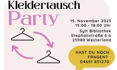 Kleiderschrank-Chaos? Die Sylt Bibliothek startet die "Tausch-Offensive" (Sorry Jungs, nur für Frauen!)