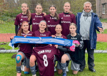 Triumph des Teamgeists: Sylter Juniorinnen trotzen Personalnot und siegen klar in Schleswig
