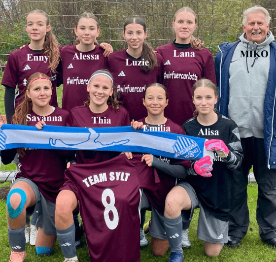Triumph des Teamgeists: Sylter Juniorinnen trotzen Personalnot und siegen klar in Schleswig