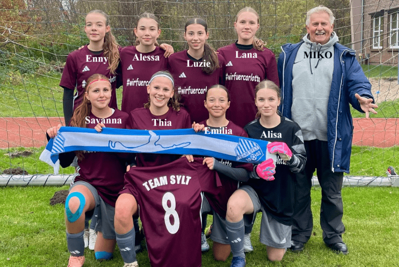 Triumph des Teamgeists: Sylter Juniorinnen trotzen Personalnot und siegen klar in Schleswig