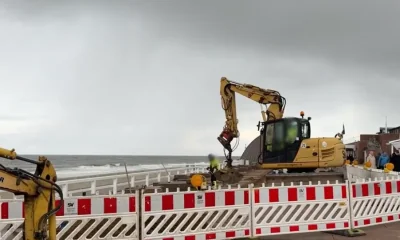 Infrastrukturprojekt in Westerland: Erneuerung der Bodenbeleuchtung an der Musikmuschel