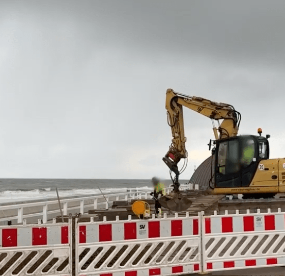 Infrastrukturprojekt in Westerland: Erneuerung der Bodenbeleuchtung an der Musikmuschel