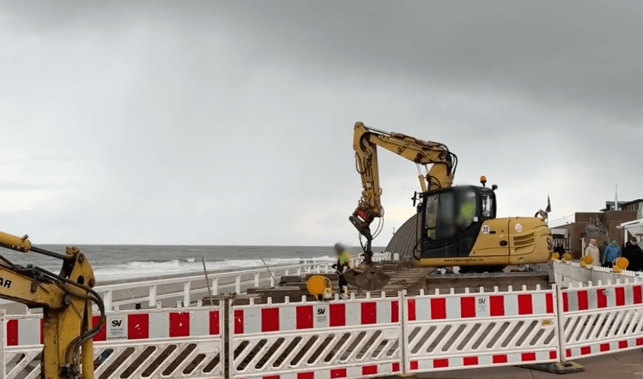 Infrastrukturprojekt in Westerland: Erneuerung der Bodenbeleuchtung an der Musikmuschel
