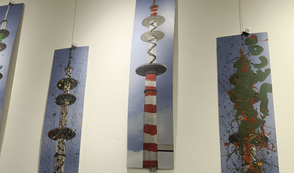 Revolution in Acryl: Wie 101 junge Künstler Sylts Fernsehturm die Seele zurückmalten