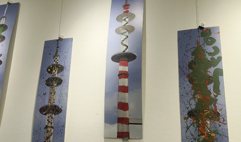 Revolution in Acryl: Wie 101 junge Künstler Sylts Fernsehturm die Seele zurückmalten