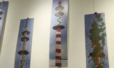 Revolution in Acryl: Wie 101 junge Künstler Sylts Fernsehturm die Seele zurückmalten