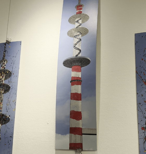 Revolution in Acryl: Wie 101 junge Künstler Sylts Fernsehturm die Seele zurückmalten