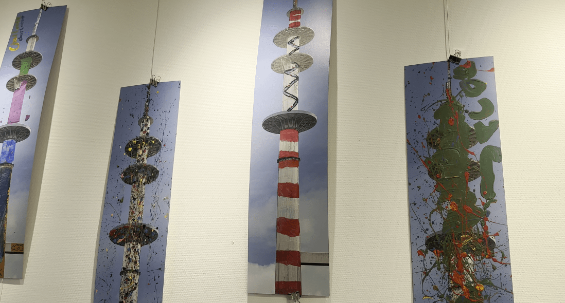 Revolution in Acryl: Wie 101 junge Künstler Sylts Fernsehturm die Seele zurückmalten