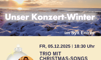 Vorweihnachtliche Klänge im Sylt Entrée: "Konzert-Winter" im Bahnhof Westerland