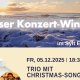 Vorweihnachtliche Klänge im Sylt Entrée: "Konzert-Winter" im Bahnhof Westerland