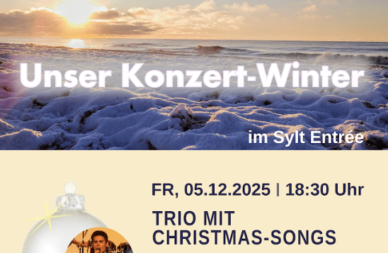 Vorweihnachtliche Klänge im Sylt Entrée: "Konzert-Winter" im Bahnhof Westerland