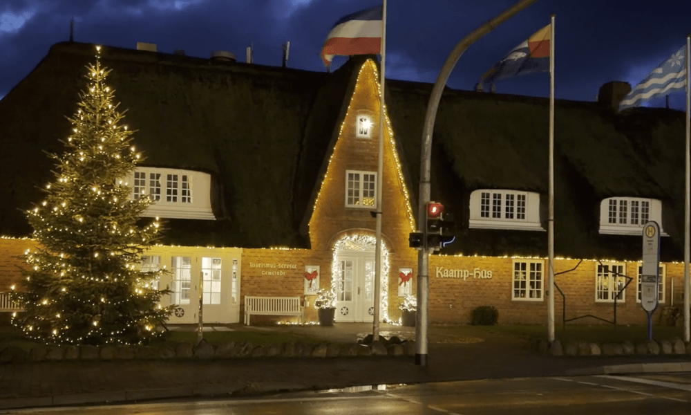 Sylter Weihnachtszauber: Von strahlenden Hüs zum Morsumer Herzstück