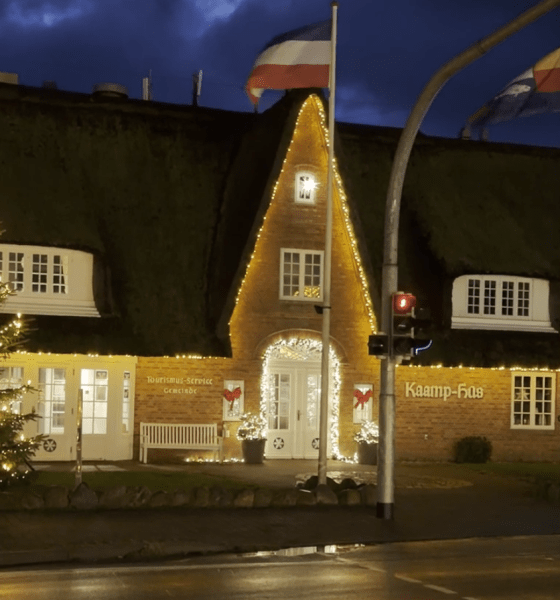 Sylter Weihnachtszauber: Von strahlenden Hüs zum Morsumer Herzstück