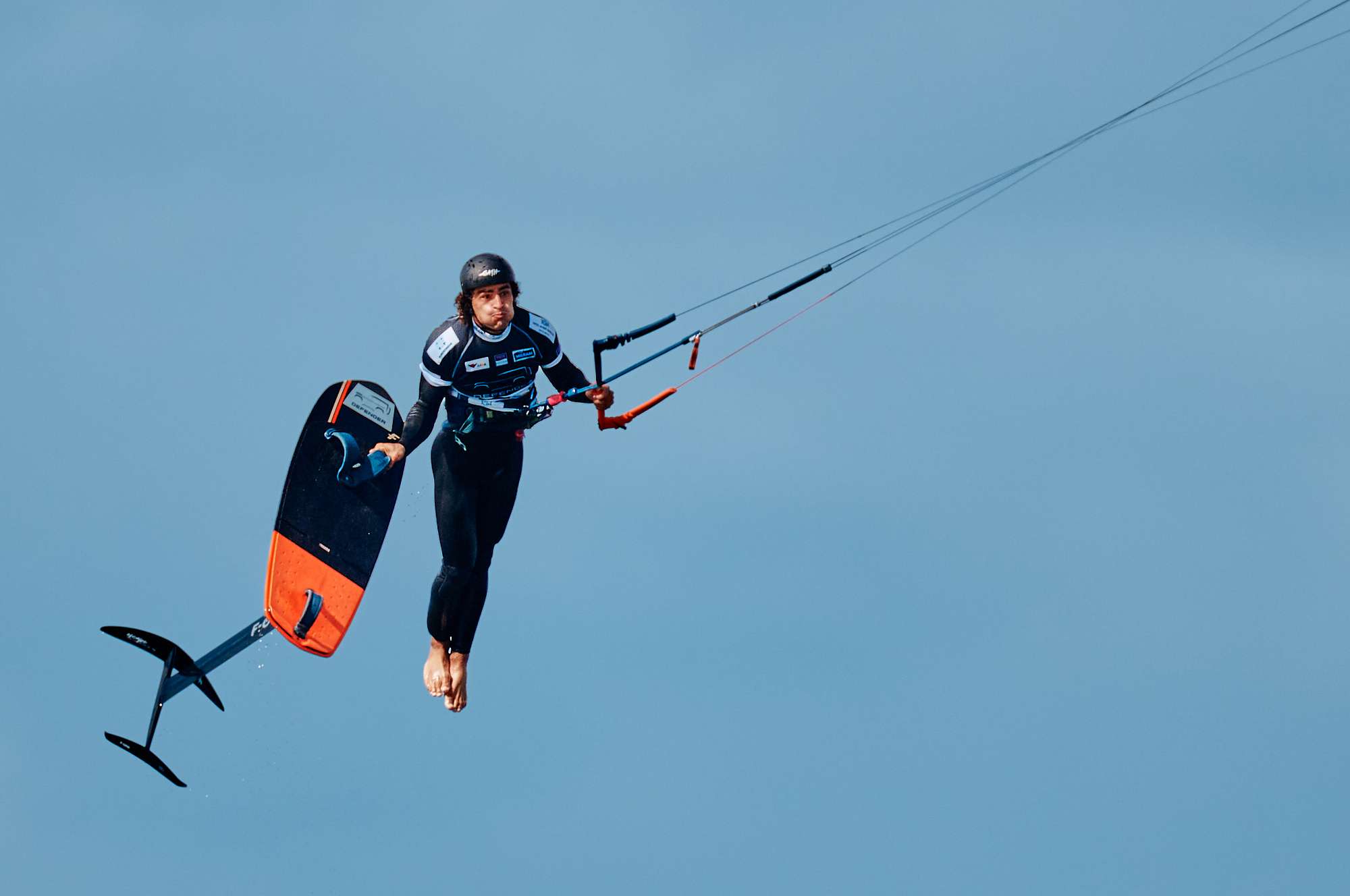 Hydrofoil Big Air Premiere auf Sylt