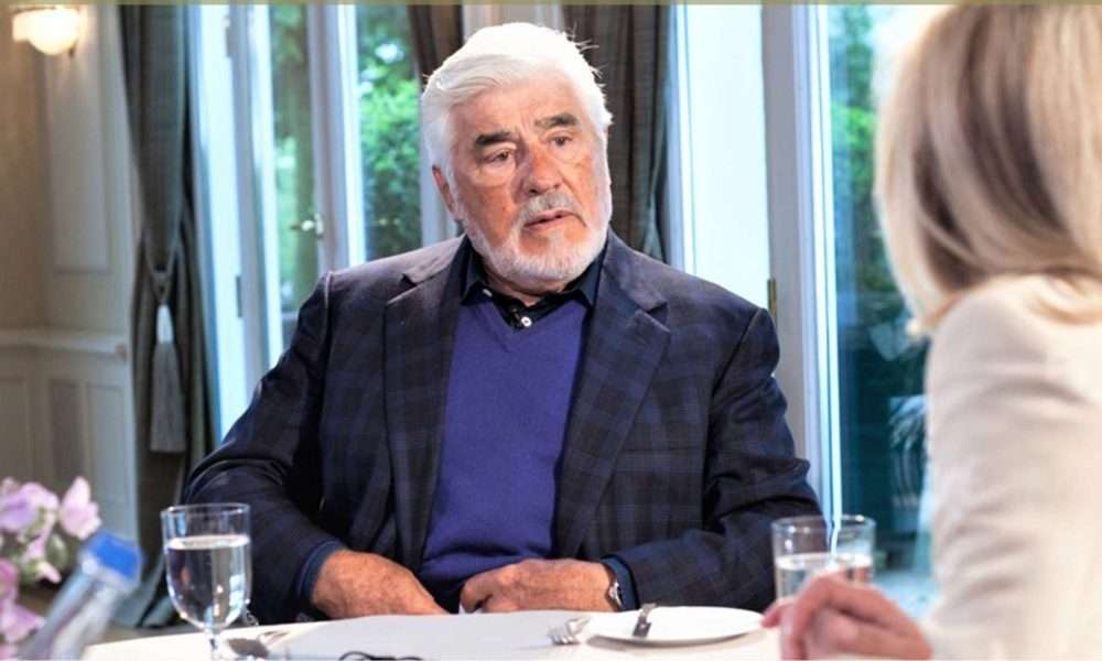 Mario Adorf beim Tischgespräch