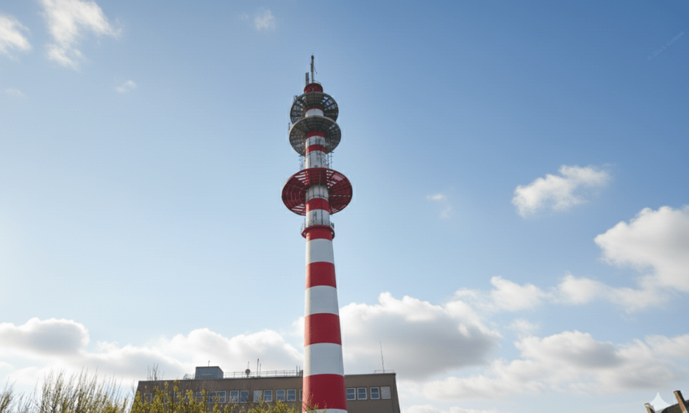 Sylter Fernsehturm erstrahlt neu