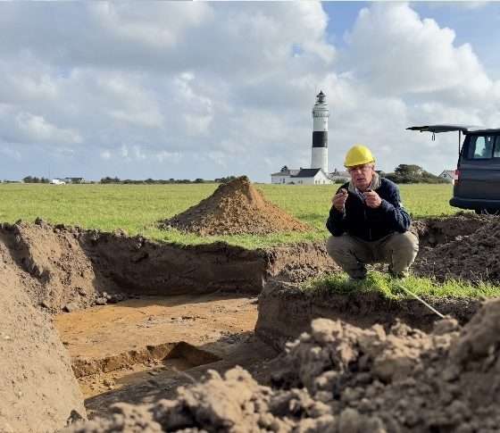 Sensation vor Kampener Leuchtturm: Archäologische Funde auf Sylt