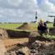 Sensation vor Kampener Leuchtturm: Archäologische Funde auf Sylt