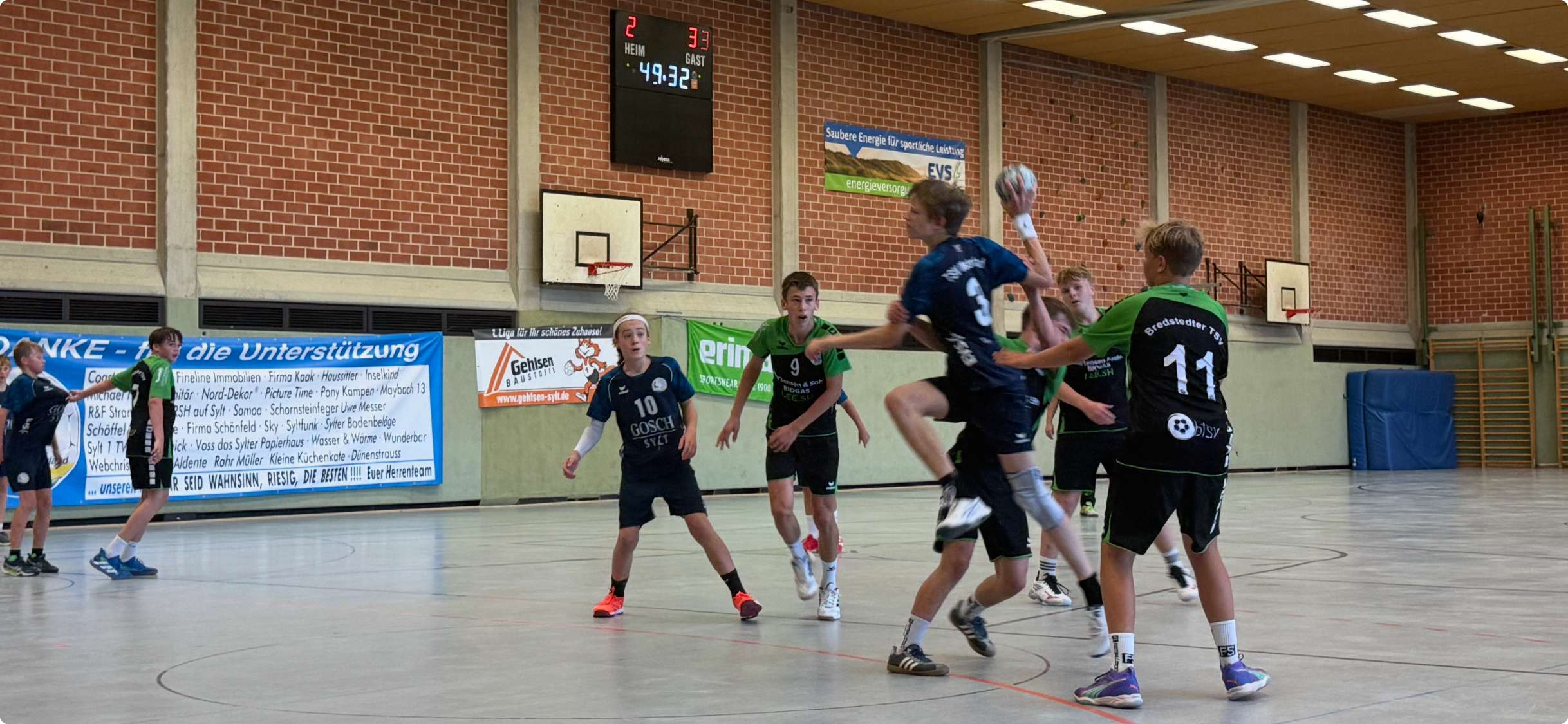 Großer Kampfgeist der C-Jugend wird nicht belohnt: TSV unterliegt Bredstedt nach intensivem Spiel 42 Großer Kampfgeist der C-Jugend wird nicht belohnt: TSV unterliegt Bredstedt nach intensivem Spiel