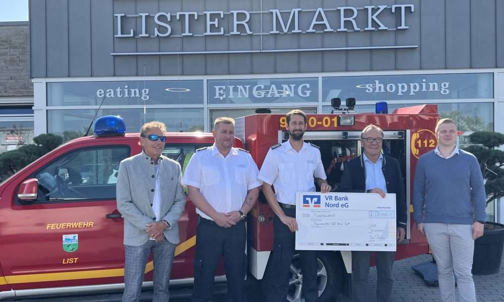 Sylt News: Lister Markt spendet an Lister Feuerwehr