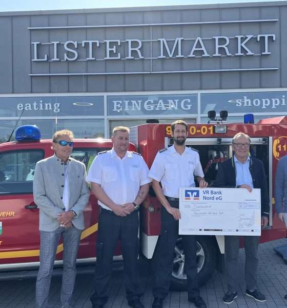 Sylt News: Lister Markt spendet an Lister Feuerwehr