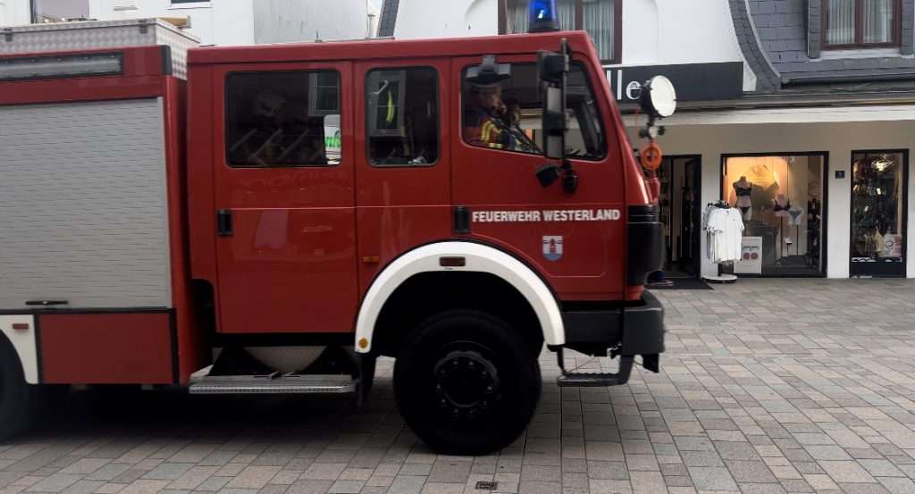 Hotel brennt - Sylter Feuerwehr im Großeinsatz