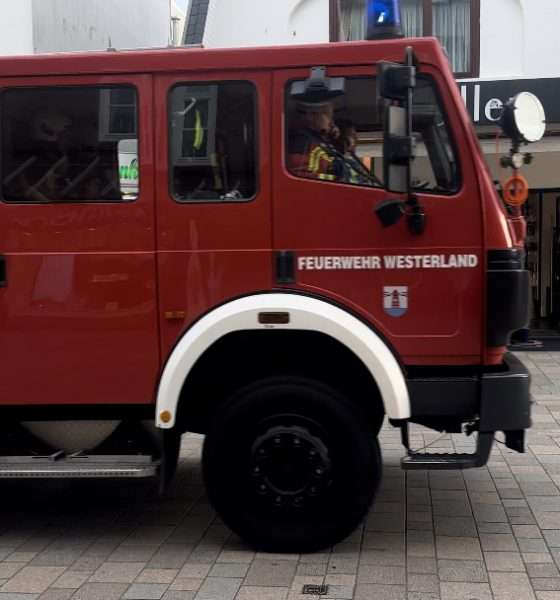 Hotel brennt - Sylter Feuerwehr im Großeinsatz