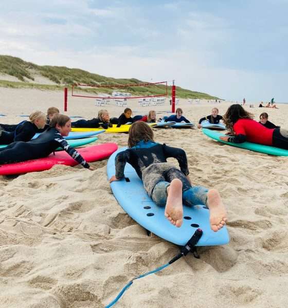 Sylt News: Lions Surf Camp für Sylter Grundschüler.