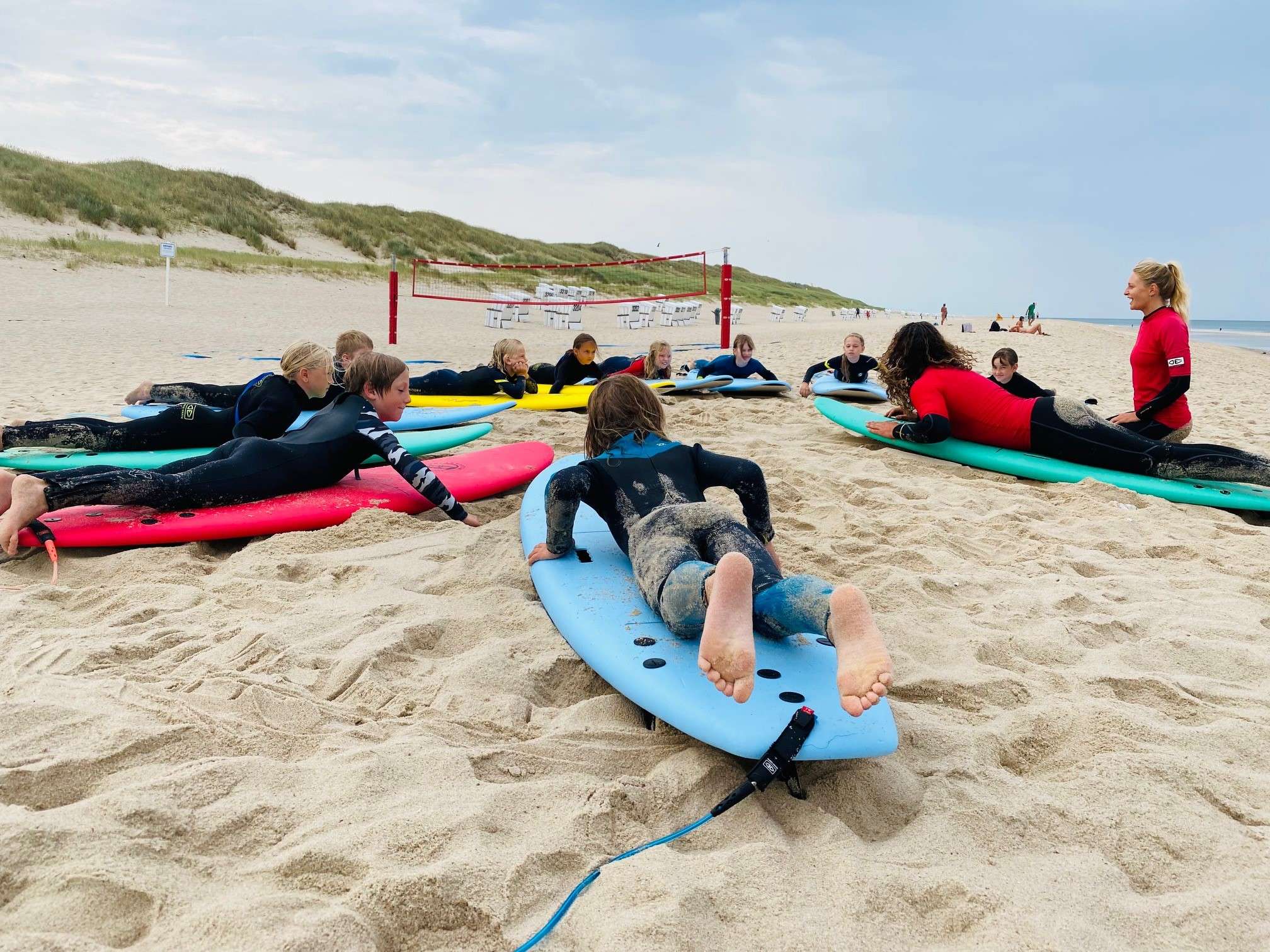 Sylt News: Lions Surf Camp für Sylter Grundschüler.