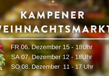 Adventszauber im Kaamp-Hüs - Kampener Weihnachtsmarkt