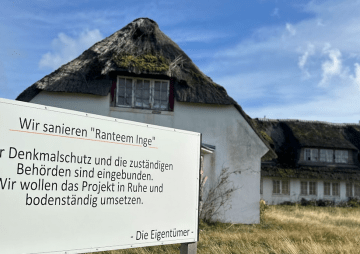 Ein nachdenklicher Neujahrsgruß von der Insel Sylt