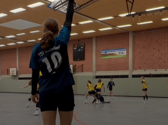 Handball TSV Westerland Damen erkämpfen knappen mit 25:24 Sieg