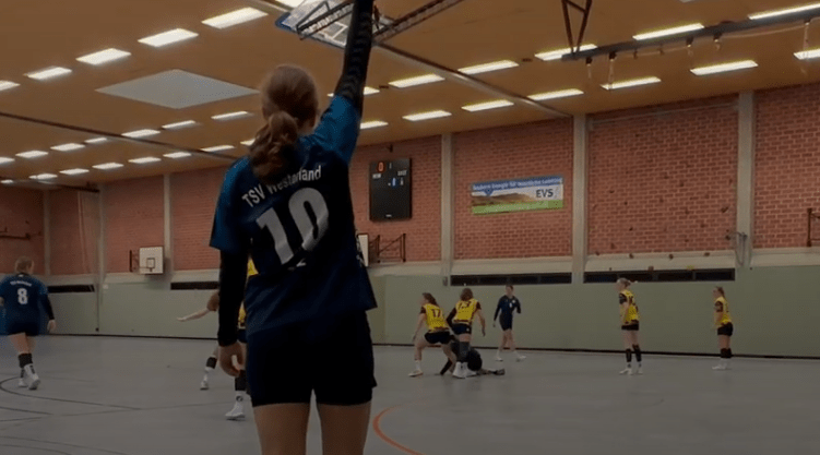 Handball TSV Westerland Damen erkämpfen knappen mit 25:24 Sieg