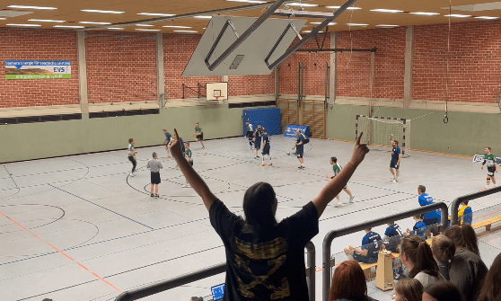 Handballer des TSV Westerland